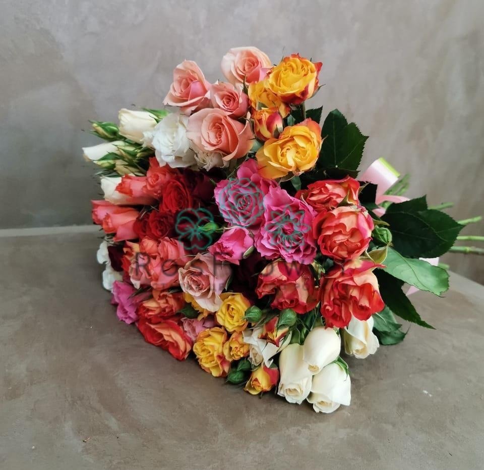 Букет цветов из: Розы в Краснознаменский