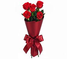 Букет 5 Красных роз Эдлесс Лав в Краснознаменский