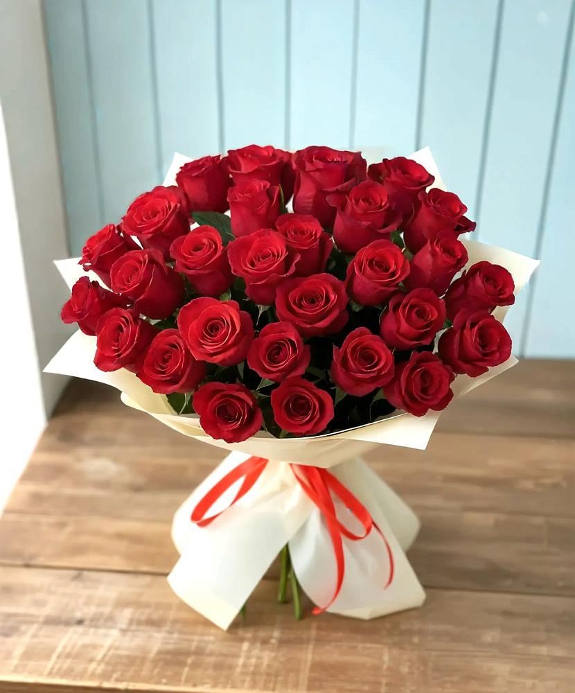 Букет 29 Красных роз в Краснознаменский