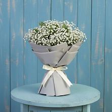Букет цветов из:  Гипсофила в Краснознаменский