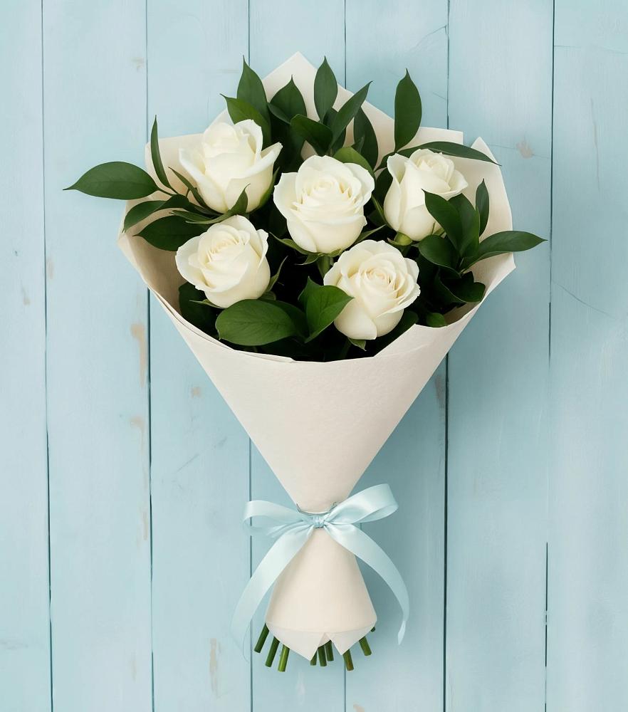 Букет цветов из: Розы в Краснознаменский