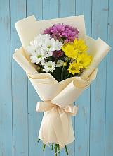 Букет цветов из:  Хризантемы в Краснознаменский