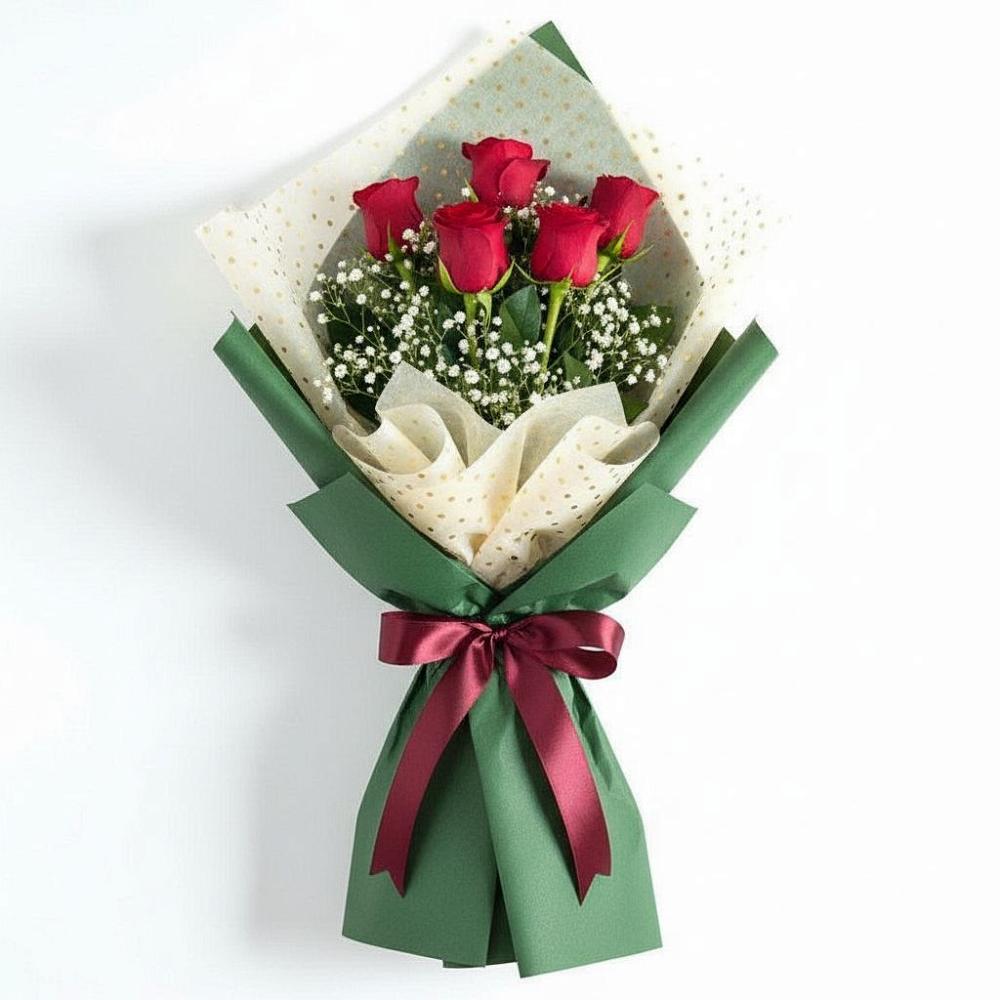 Букет цветов из: Розы в Краснознаменский