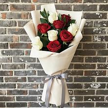 Букет цветов из:  Розы в Краснознаменский