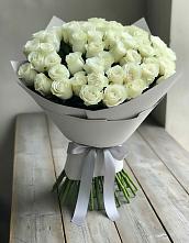 Букет 35 Белых роз в Краснознаменский