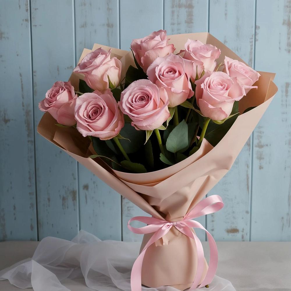 Букет цветов из: Розы в Краснознаменский