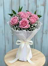 Букет цветов из:  Розы в Краснознаменский