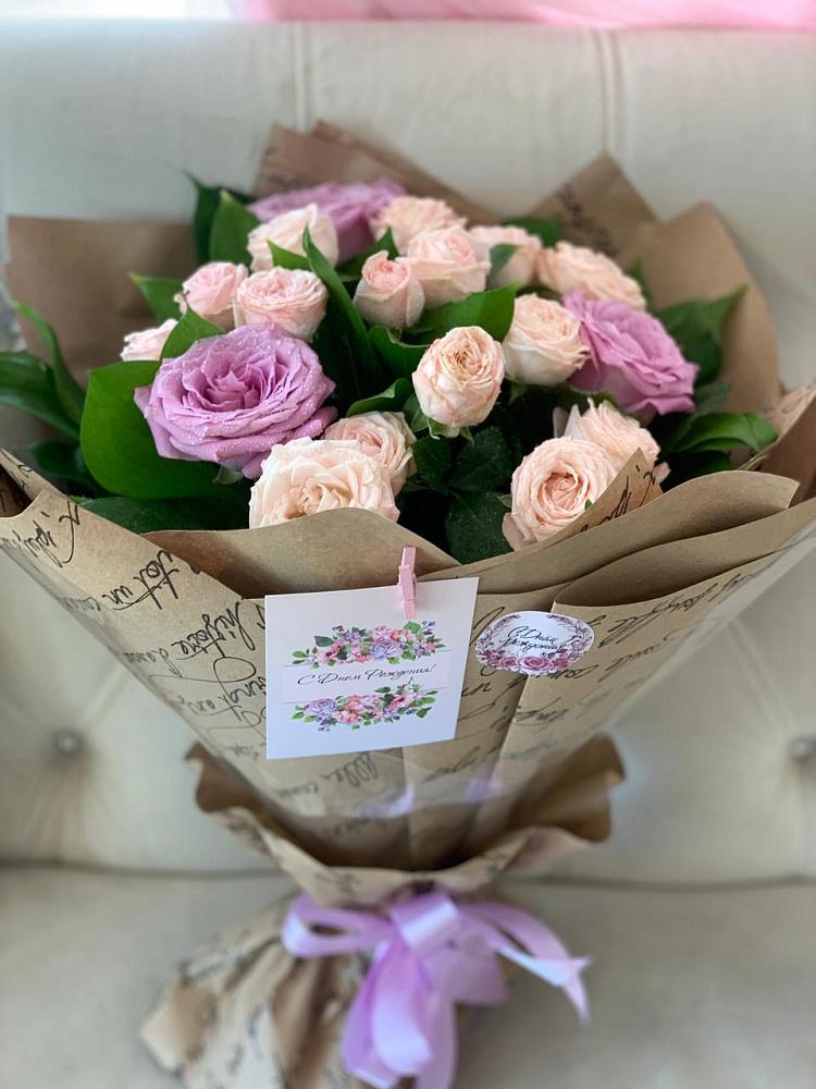 Букет цветов из: Розы в Краснознаменский