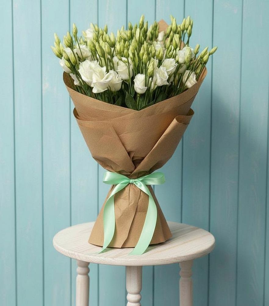 Букет цветов из: Лизиантусы в Краснознаменский