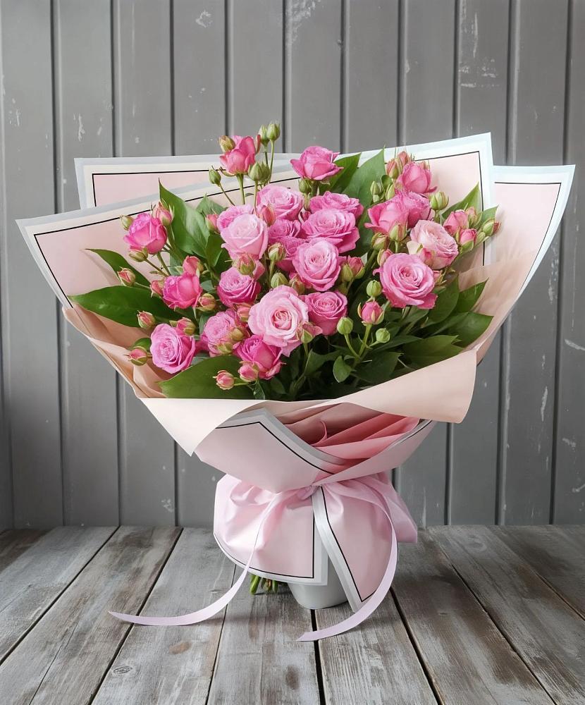 Букет Розовый кустик в Краснознаменский
