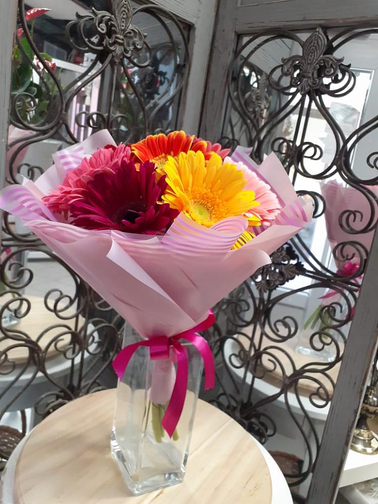 Букет цветов из: Герберы в Краснознаменский