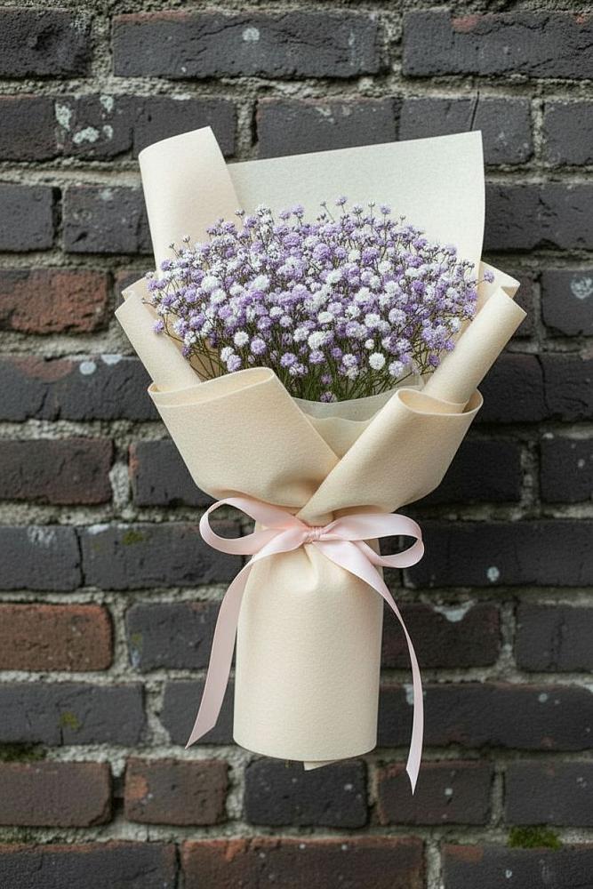 Букет цветов из: Гипсофила в Краснознаменский