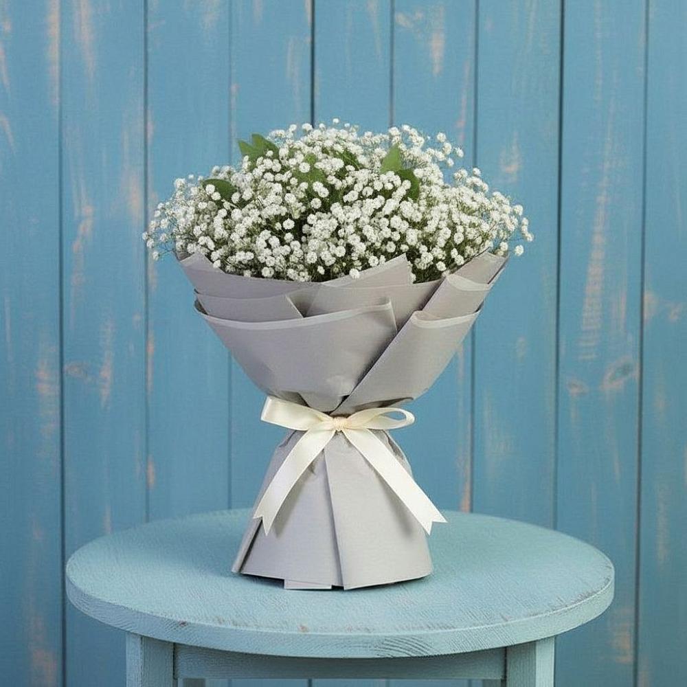 Букет цветов из: Гипсофила в Краснознаменский