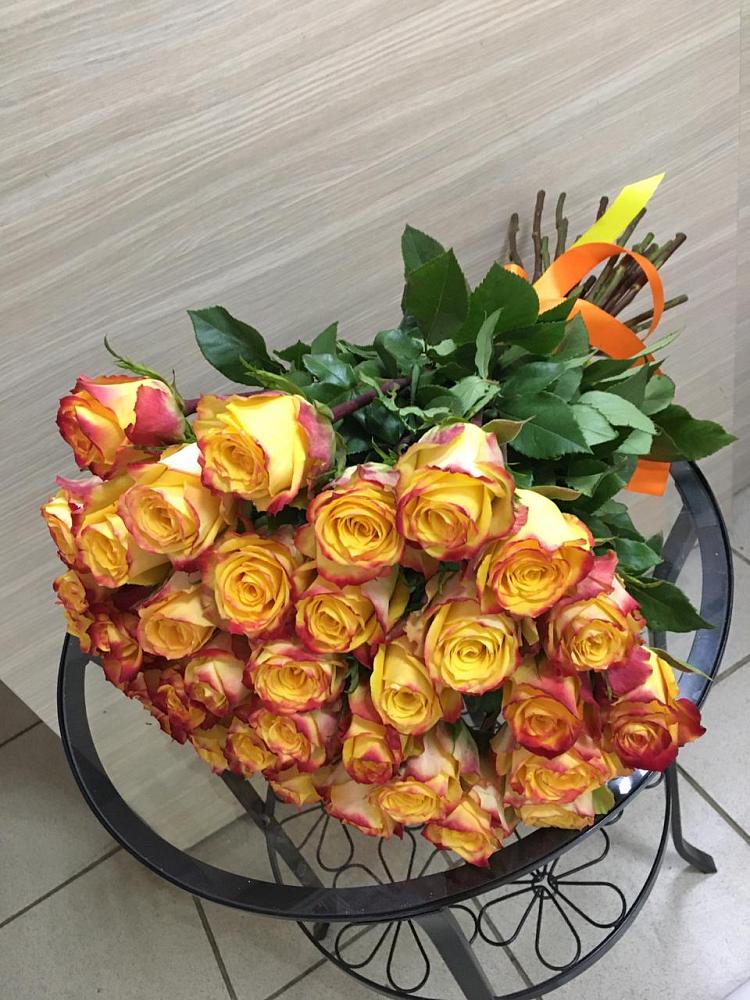 Букет Желтые розы в Краснознаменский