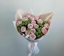 Букет цветов из:  Розы и Хризантемы в Краснознаменский
