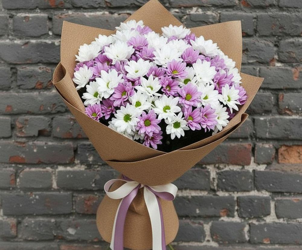 Букет цветов из: Хризантемы в Краснознаменский