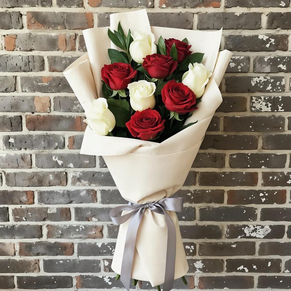 Букет цветов из: Розы в Краснознаменский