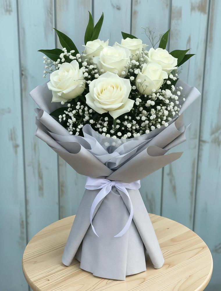 Букет цветов из: Розы в Краснознаменский