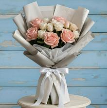 Букет цветов из:  Розы в Краснознаменский