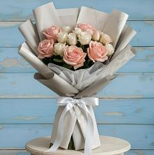 Букет цветов из:  Розы в Краснознаменский