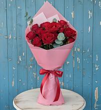 Букет цветов из:  Розы в Краснознаменский