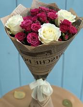 Букет цветов из:  Розы в Краснознаменский