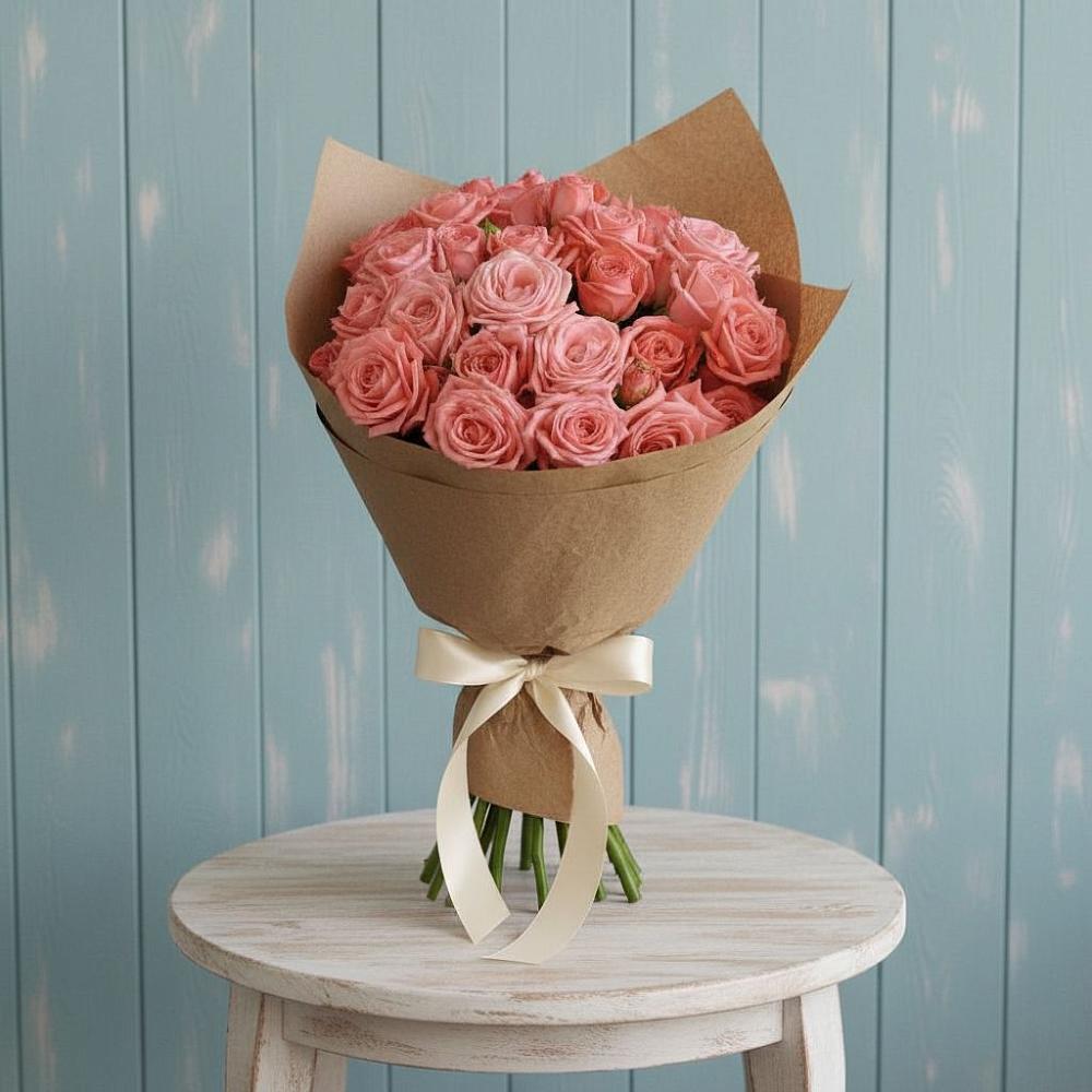 Букет цветов из: Розы в Краснознаменский