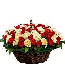 Премиум букет из: Розы #REPLACE_PRED# Краснознаменский