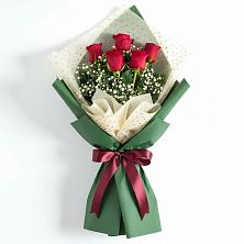 Букет цветов из:  Розы в Краснознаменский