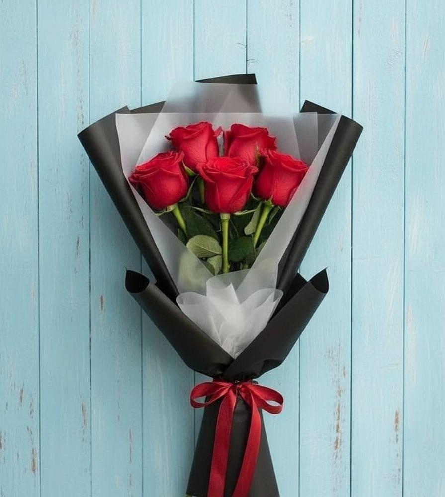 Букет цветов из: Розы в Краснознаменский